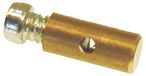 Vespa Câble d'accélérateur, connecteur/raccord fileté pour tous les modèles Vespa - Câble d'accélérateur fin, diamètre intérieur 1,6 mm, diamètre extérieur 11,5 mm, longueur 4 mm