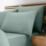 Catherine Lansfield So Soft Non-Iron Dubbel Hoeslaken Groen