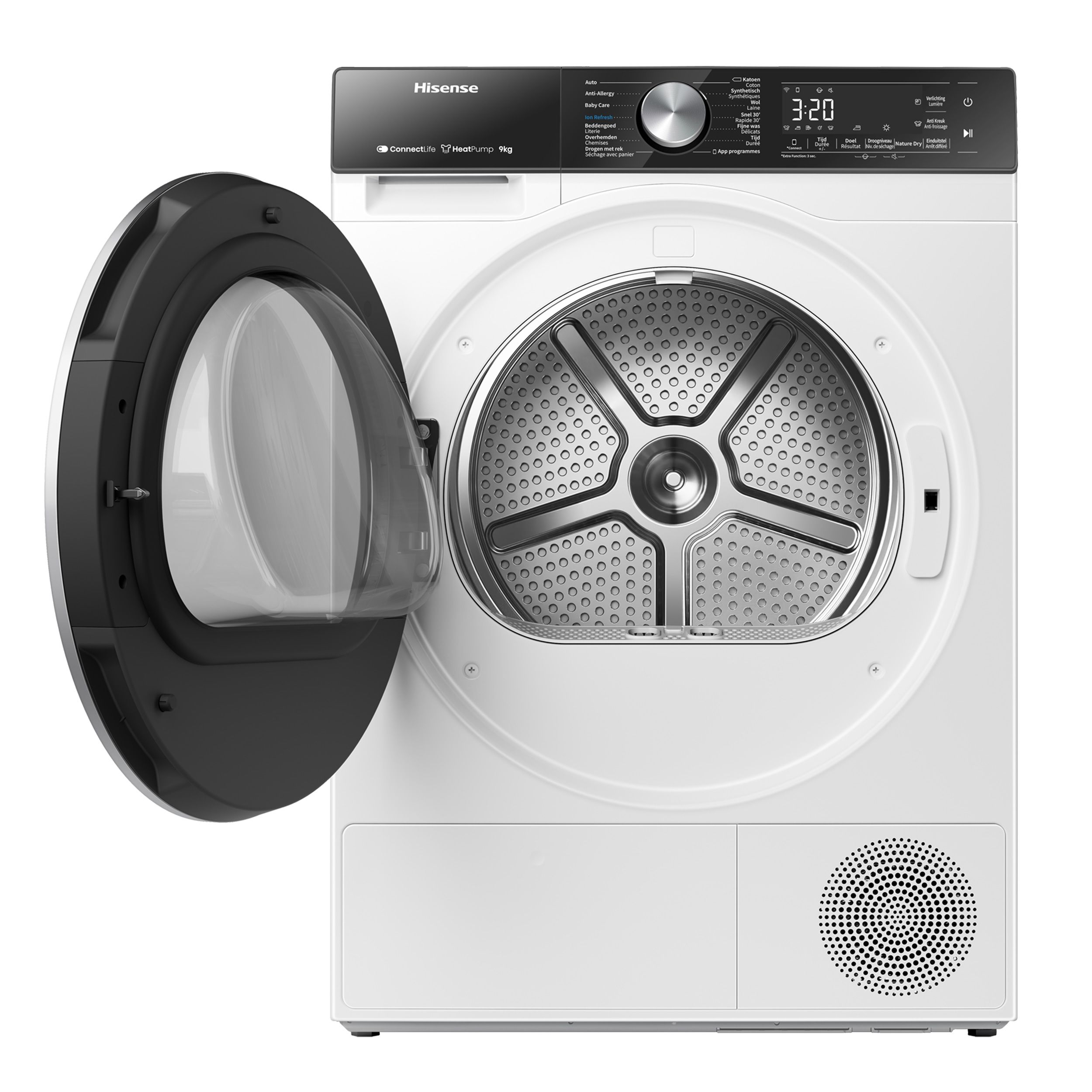 Hisense 5S Serie DH5S902BW Warmtepompdroger | A+++ | 9kg | ConnectLife | Wit