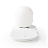 Nedis LED Lamp with Wireless Charger - Dimmable - Qi - 10W - Warm White - White