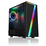 CiT Seven RGB Midi-Tower Zwart Aluminium