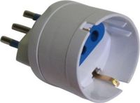 Redline RDL5912 netstekker adapter Type L (IT) Wit