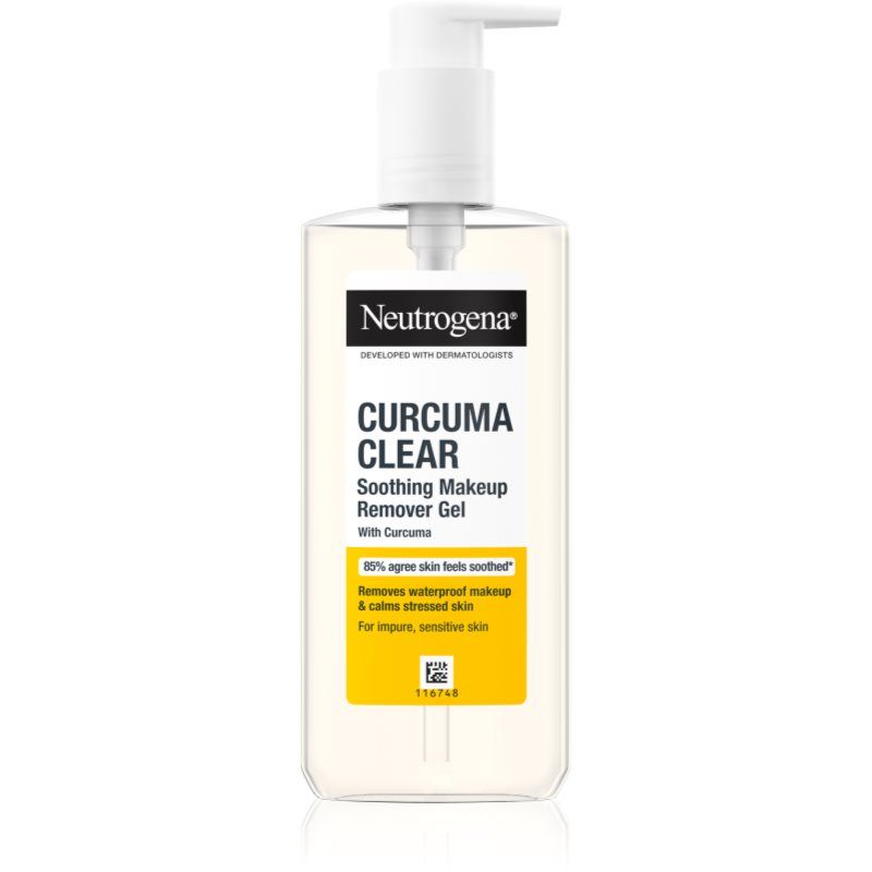 Neutrogena Curcuma Clear Soothing Make-up Remover Gel - Zklidňující Micelární Odličovací Gel