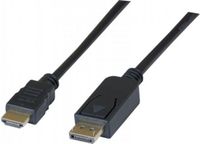 Hypertec 128059-HY video kabel adapter 2 m DisplayPort HDMI Zwart