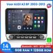 Awesafe Autoradio 10.1 pouces 6+128G - Convient pour Audi A3 8P 2003 à 2013 - Écran radio avec navigation GPS - Version 8 cœurs V1PRO - Apple Carplay et Android sans fil - Prise en charge de la carte SIM 4G