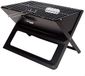 AKTIVE Rechthoekige Draagbare Opvouwbare Houtskoolbarbecue Zilver 45 x 30 cm