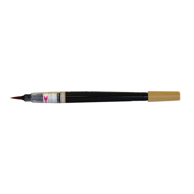 Pentel Colour Brush Intrekbare gelpen - Bruin - Zwart, Bruin