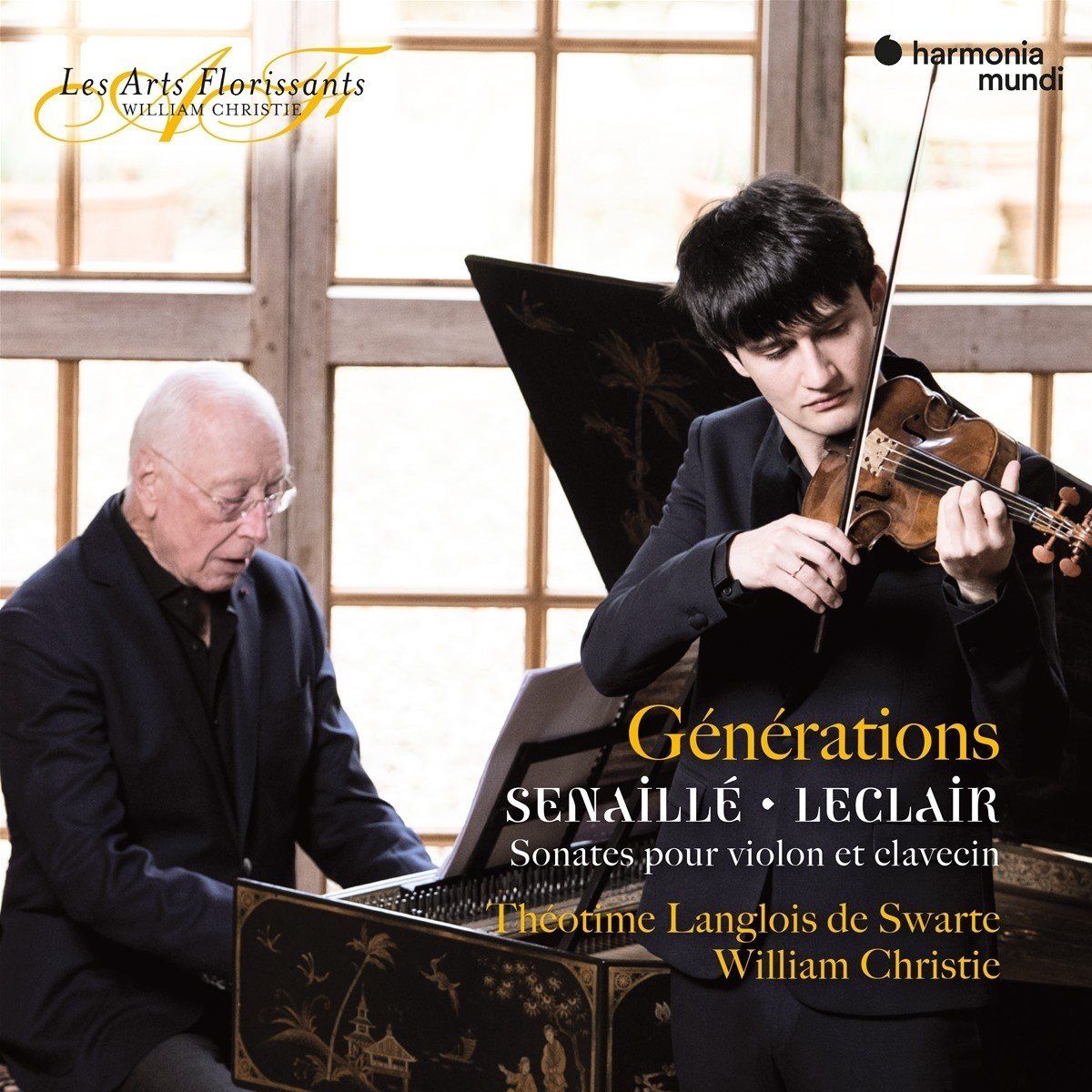 PIAS Nederland Theotime Langlois De Swarte William - Generations - Senaille & Leclair S (CD)