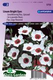 Merkloos / Sans marque Sluis Garden Vlas Bright Eyes (Linum) Bloemzaad - Wit - 120 stuks