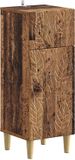 vidaXL Badkamer Opbergkast DELFT Oud Hout 30 x 31 x 80 cm Bewerkt Hout