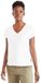 Dockers A1759 T-shirt Met Korte Mouwen En V-hals Wit M Vrouw
