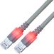 EasyLan CS1OACDCD0020 RJ45 Netwerkkabel, patchkabel CAT 6 S/FTP 2 m Grijs