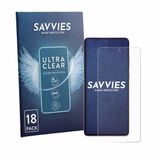 Savvies Screenprotector voor Motorola Moto G Stylus 5G 2026 - Folie Beschermfolie transparant 18 Stuks