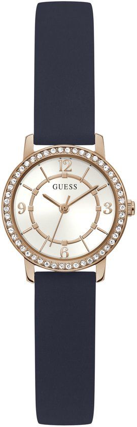 GUESS GUESS MELODY GW0469L2 Dameshorloge Blauw/Rosékleurig Siliconen Analoog