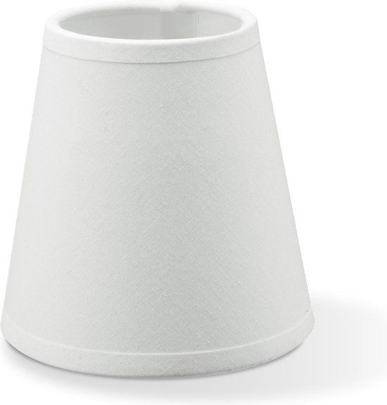 Home Sweet Home Largo Klemkap Pure White - E14 - Wit - 11cm