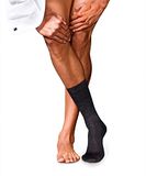 FALKE No. 6 Finest Merino & Silk Sokken Heren Grijs Maat 43-44