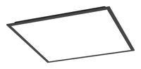 EGLO connect.z Moradillo Panneau LED intelligent - 59,5 x 59,5 cm - Noir - Lumière RVB et blanche réglable - Dimmable - Zigbee