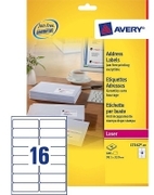 Avery zweckform L7162-40 quickpeel adresetiketten 99,1 x 33,9 mm (640 etiketten)