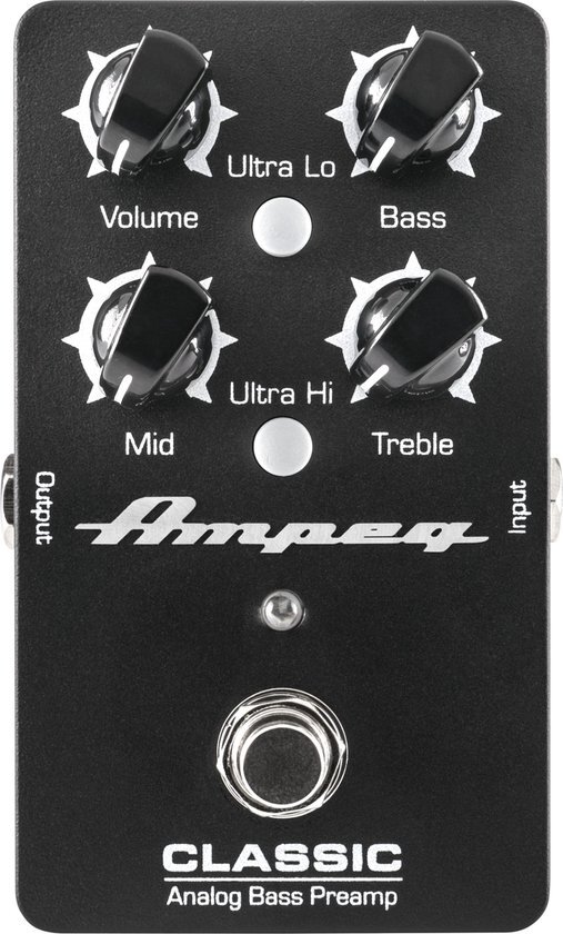 Ampeg Classic Analog Bass Preamp pedaal