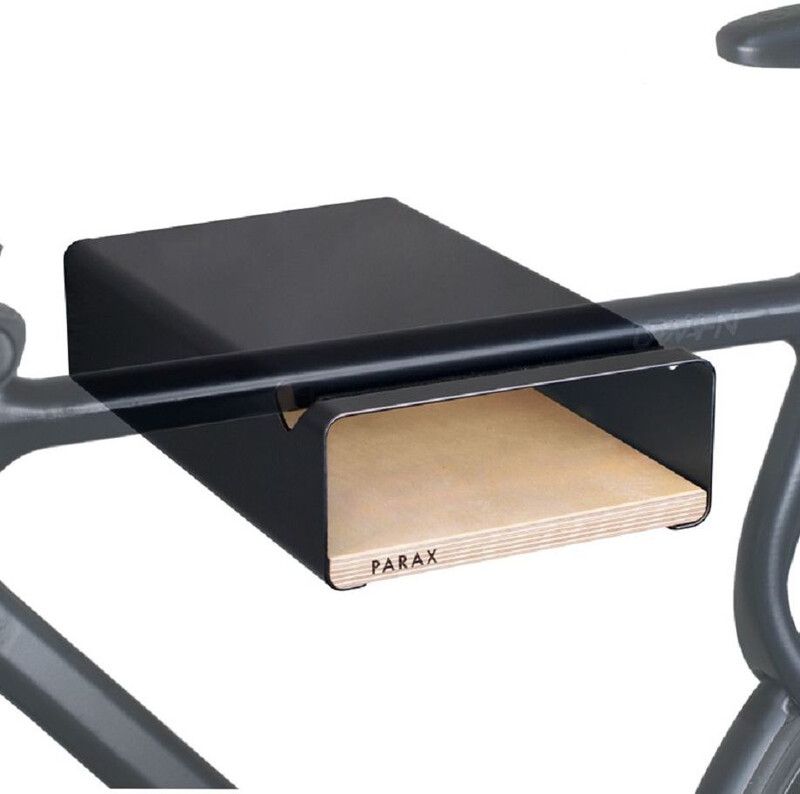 PARAX S-Rack Fiets wandmontage Aluminium, zwart/beige