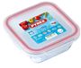 Pyrex COOK&CLICK 0.8 L boîte de conservation carrée en verre avec couvercle à clip