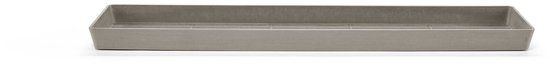 Ecopots Saucer Rectangular - Taupe - 43,5 x 15,5 x H3,3 cm