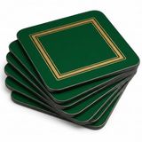 Portmeirion Home & Gifts Classic Emerald Onderzetters S/6
