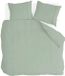 Walra Housse de couette Remade Uni Essence - 240x220 - 100% Coton - Vert