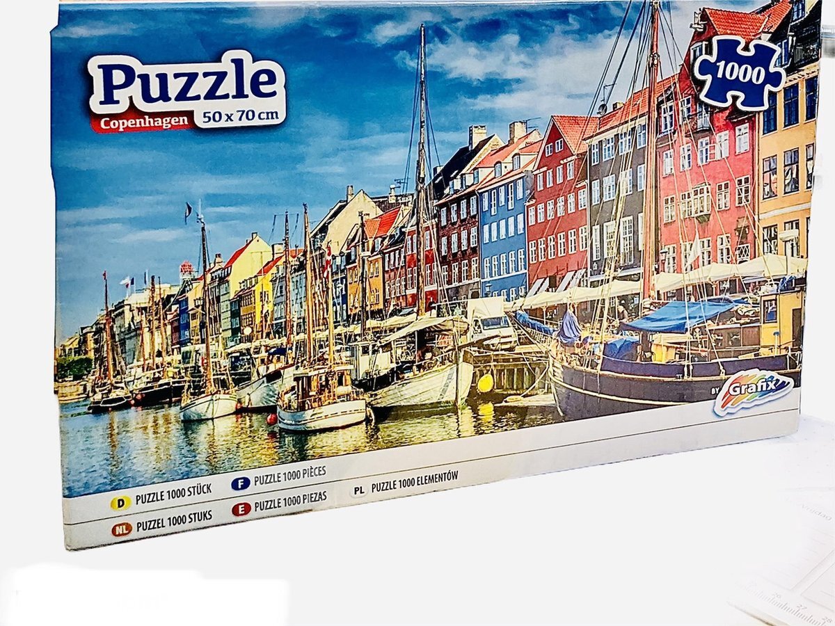 Grafix puzzel 1000 stuks 50 x 70 cm