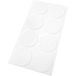Adsamm FP-15-SA-WH-50-8-1 FP-15-SA-WH-50-8 8 x viltglijders, wit, Ø 50 mm
