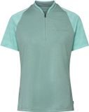 Dames VAUDE Tamaro HZ Shirt IV, Fietsshirt, Dames, Korte mouw, dusty fern, Maat 38