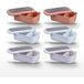 Fackelmann Lot De 6 Lunch Box 1 L Avec 6 Ustensiles De Cuisine Storage