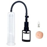 Baile Voor Him aandrijmpomp, handgreep en mondstuk vagina, 25 cm, 200 g