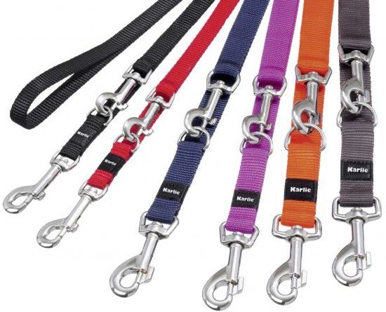 KARLIE-FLAMINGO Karlie Lijn Multipurpose Track Sportief Plus Kort Zwart 20 mmx200 cm