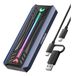 Inateck FE2024 SSD-behuizing Zwart, Grijs M.2