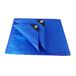 ANSIO Dekzeil 2 m x 3 m / 6,5 ft x 10 ft dekzeil vel 70 GSM economy dekzeilen - blauw