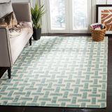 Safavieh Vloerkleed Wellesley Wol Turquoise 122x183 cm