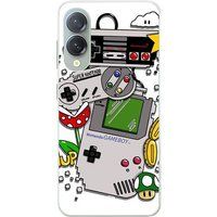 Samsung Galaxy S25 Edge Hoesje, Vintage Nintendo Stijl