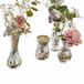 Loberon Decoratieve vaas set van 4 Maelie antiekzilverkleurig
