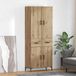 vidaXL Hoge kast Artisan-eikenhout, 69,5 x 34 x 180 cm, houtvezel