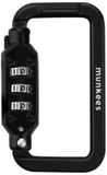Munkees Combination Lock Square Carabine Black/Green