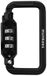 Munkees Combination Lock Square Carabine Black/Green