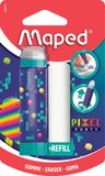 Maped PIXEL PARTY gum met reservegum, blister