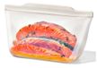 OXO Herbruikbare Zak Stand-up 1.8 liter Transparant, Wit Silicone