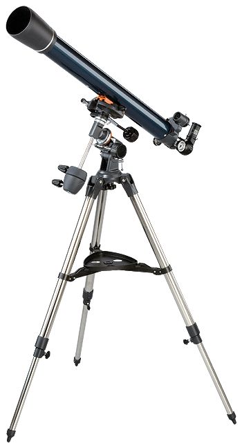 Celestron AstroMaster 70EQ Telescope - Blue