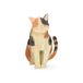 Carte 3D avec enveloppe, chat