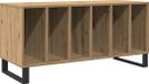 vidaXL Meuble de rangement chêne artisanal 100 x 38 x 48 cm
