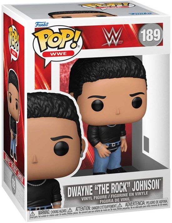 Funko Pop WWE: Dwayne "The Rock" Johnson #189