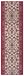 Hanse Home Tapijtloper vintage 80 x 350 cm - crèmerood