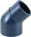 Aquaforte PVC Coude 45° 50mm x 50mm - 40mm PN16